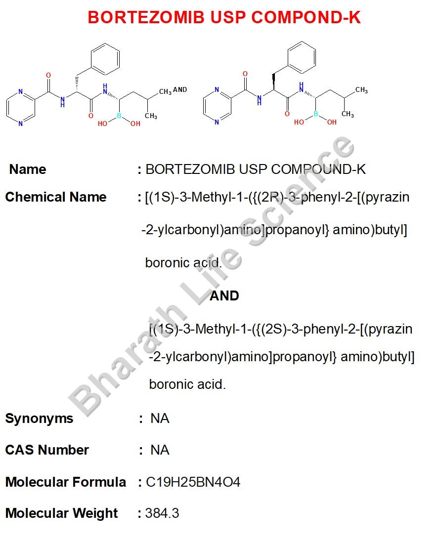 BORTEZOMIB USP COMPOND-K